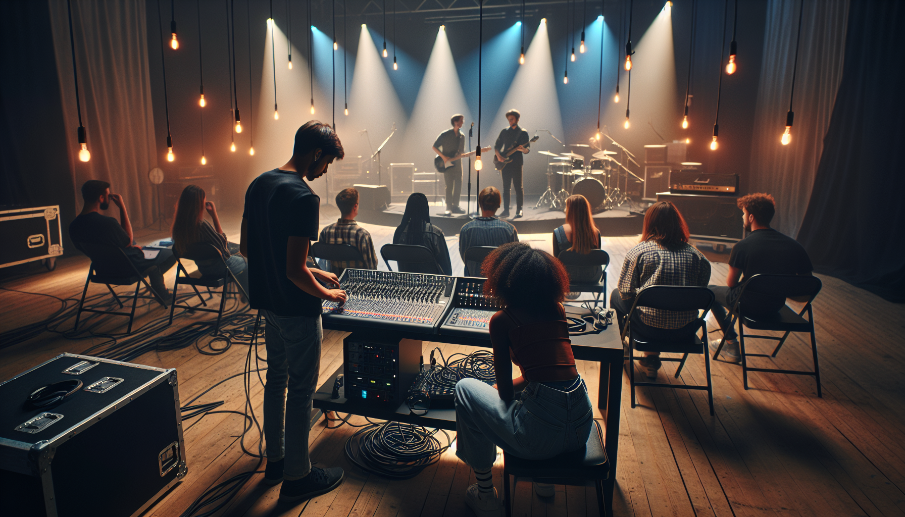 Basic Stage Setup & Cable Management