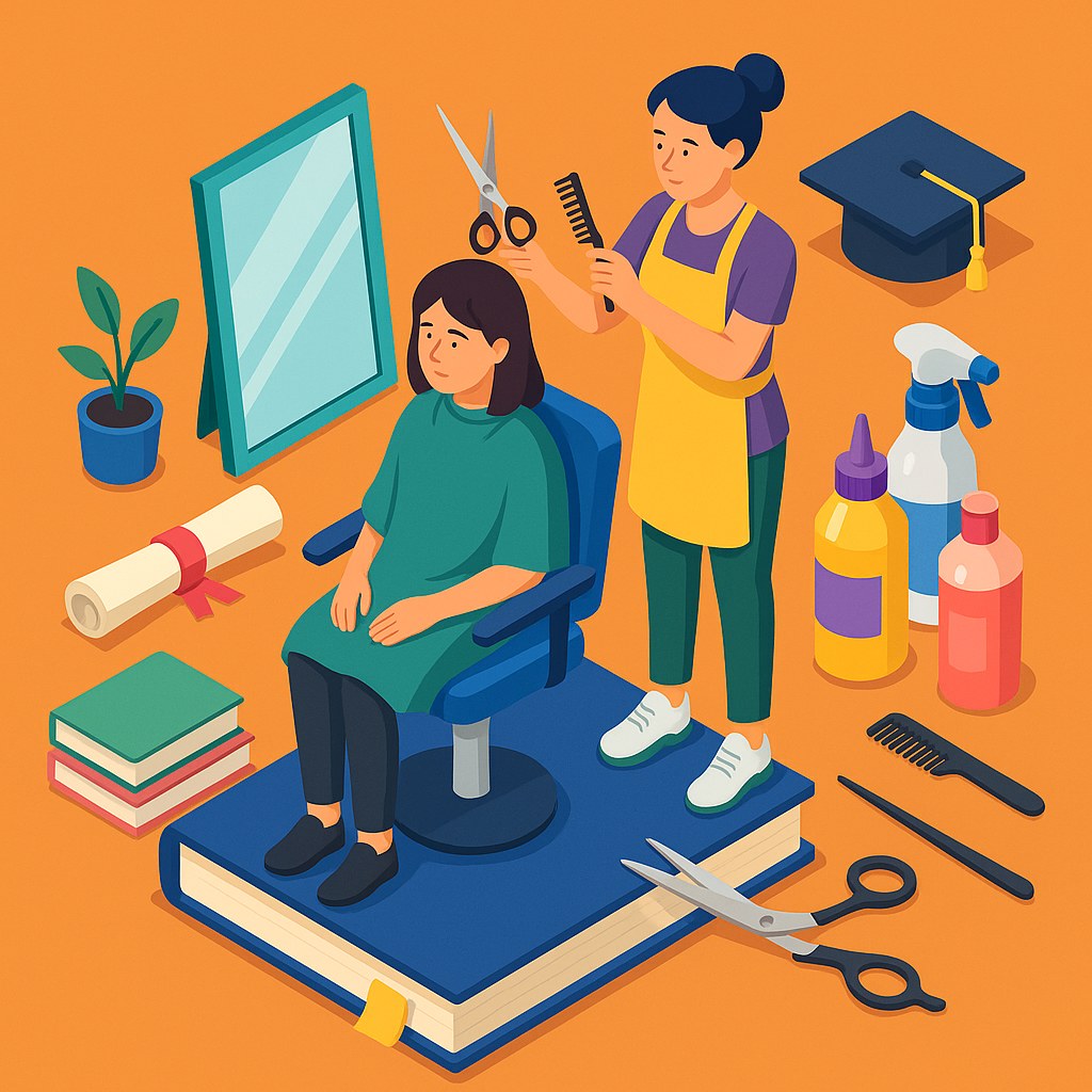 Code-1806 Advance Diploma in Hair Cut & Chemical
