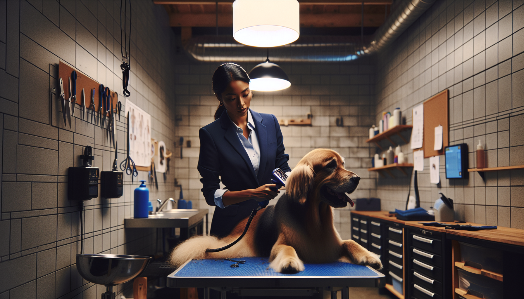 Code-1808 MasterTrainer In Pet Grooming Skill