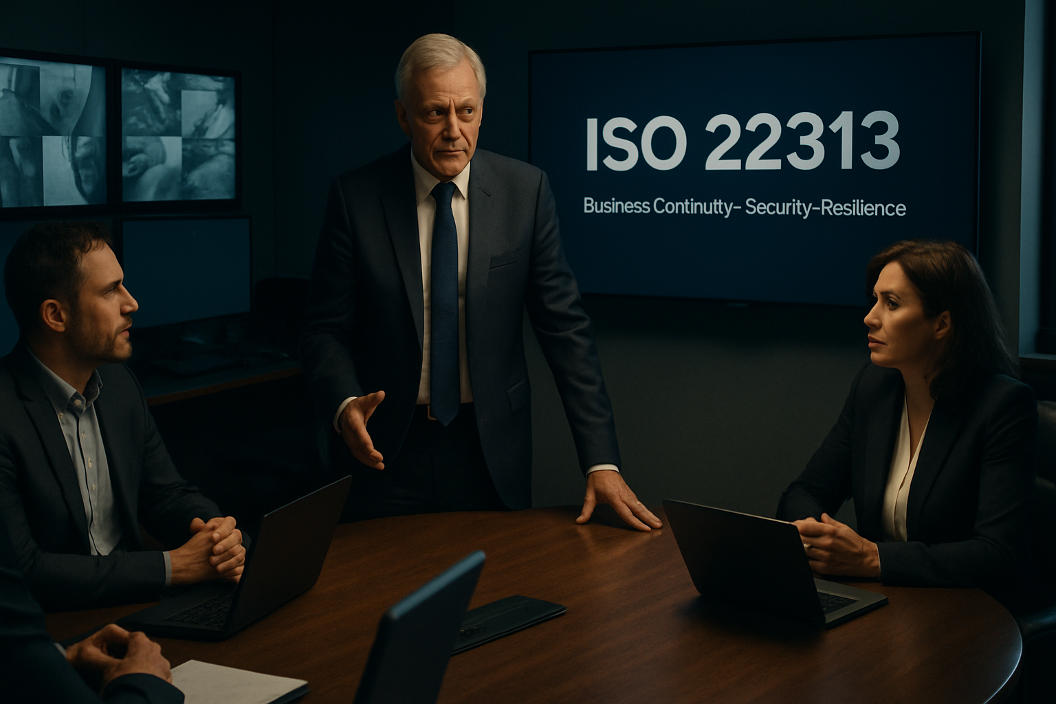 ISO 22313 — Business Continuity Security and Resilience