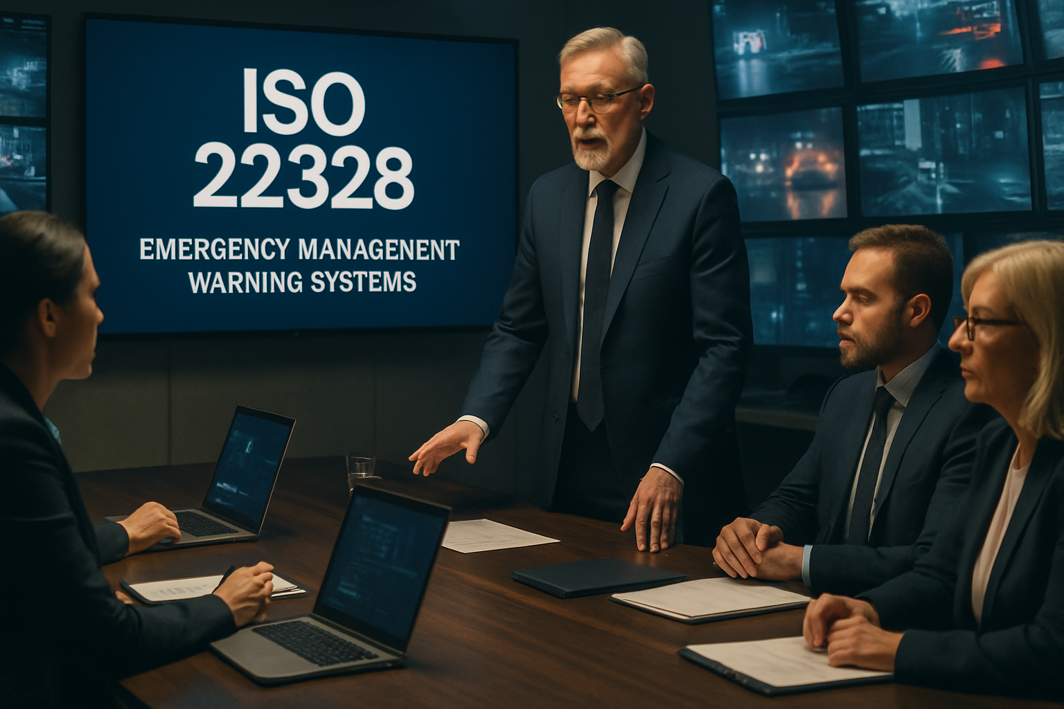 ISO 22328 — Emergency Management Warning Systems