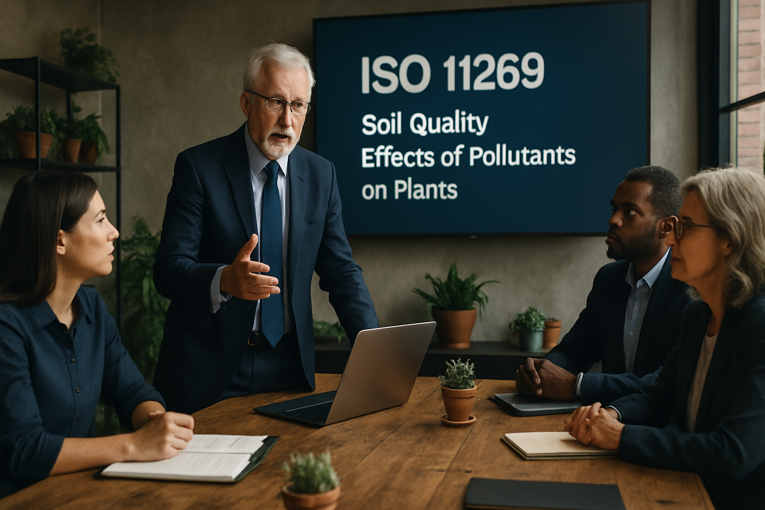 ISO 11269 — Soil Quality Effects of Pollutants on Plants